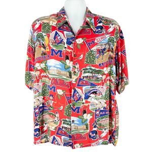 90s Ole Miss Reyn Spooner Hawaiian shirt 1990s vintage